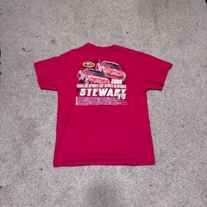 Nascar Red Racing Graphic Tee